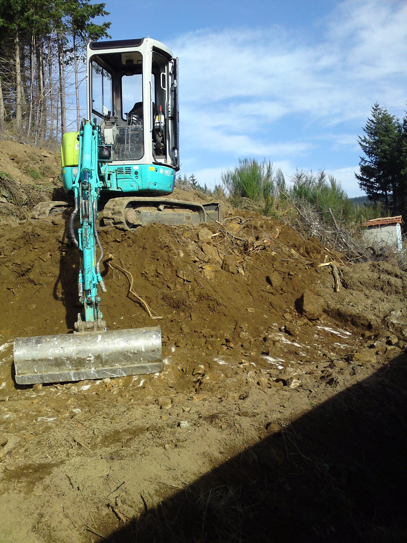 mini pelle 2.5 tonnes