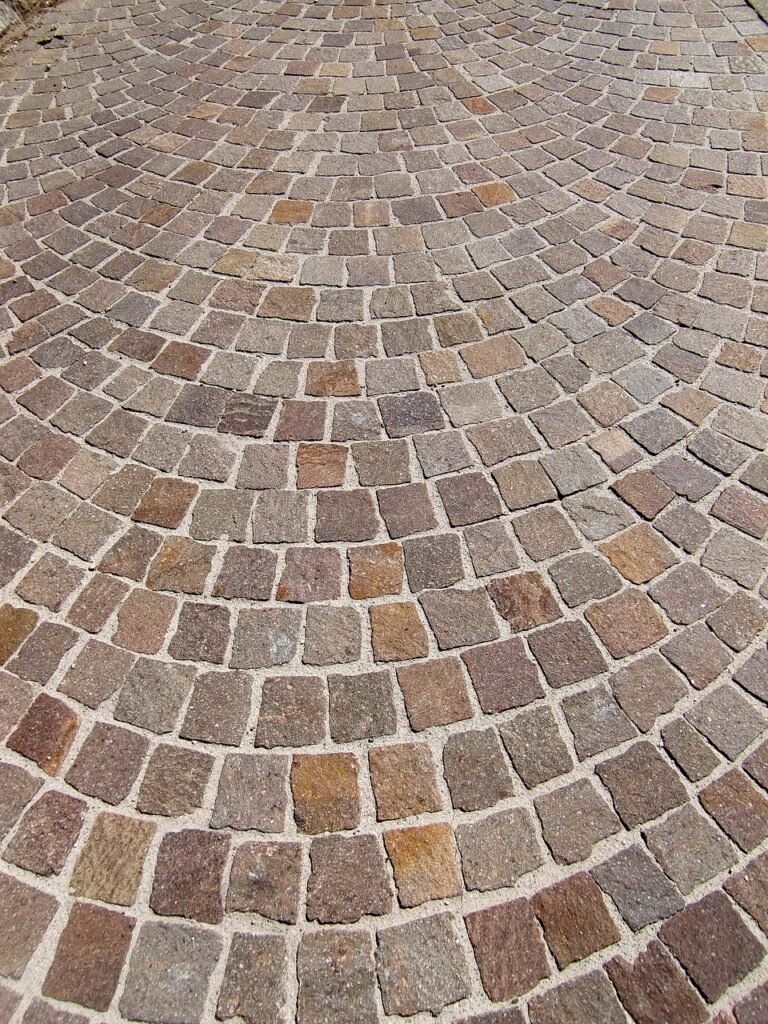 pavement, paving stones, road, floor, stones, path, cobblestones, template, structure, historic center, paved, joints, granite, covering